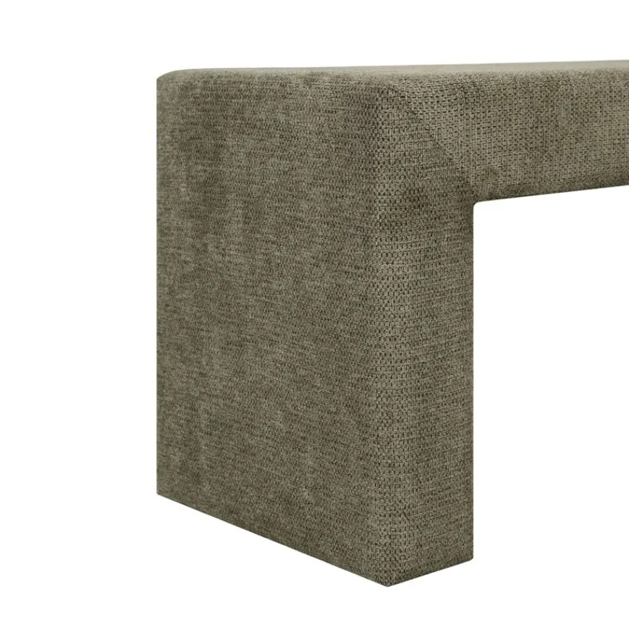Bedaccessoires|Poefs & Krukjes< Bank Sky Groen - 142x40 cm