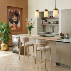 Barkrukken|Barkrukken< Barkruk Cleo Beige