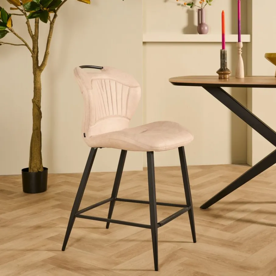 Barkrukken|Barkrukken< Barkruk Lenno Beige
