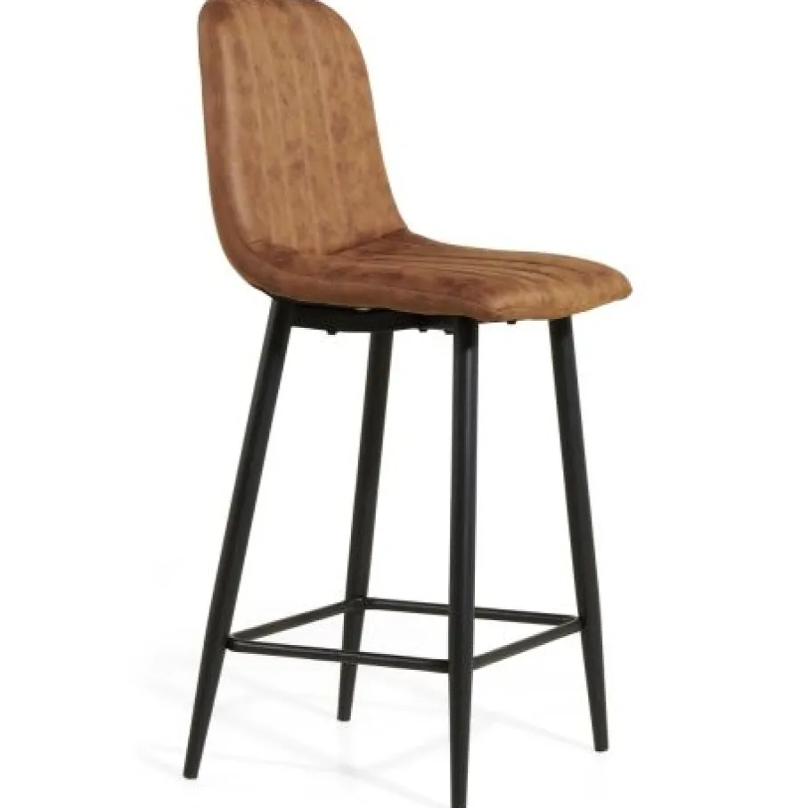 Barkrukken|Barkrukken< Barkruk Reed Cognac