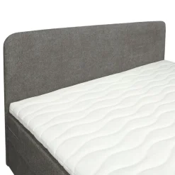 Boxsprings< Bed Bilbao Grijs - 180x200 cm