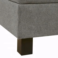 Boxsprings< Bed Bilbao Grijs - 180x200 cm