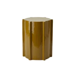 Bijzettafels< Bijzettafel Avion Oker - Ø 31 cm