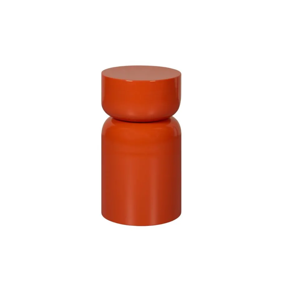 Bijzettafels< Bijzettafel Cones Aarderood - Ø 30 cm