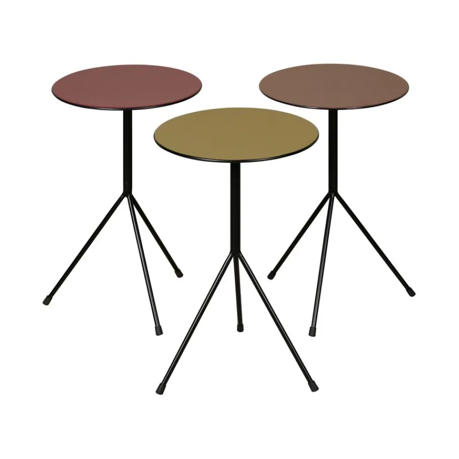 Bijzettafels< Bijzettafel Coup Bruin - Ø 30 cm