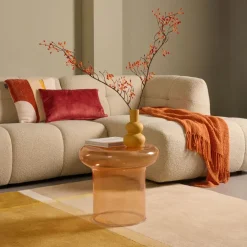Bijzettafels< Bijzettafel Hannover Oranje - Ø 43 cm