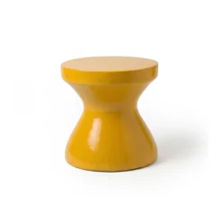 Bijzettafels< Bijzettafel Lion Oker - Ø 39 cm