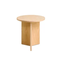 Bijzettafels< Bijzettafel Lune Naturel - Ø 43 cm