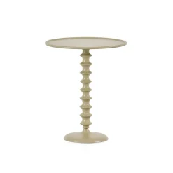 Bijzettafels< Bijzettafel Marty Beige - Ø 50 cm