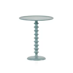 Bijzettafels< Bijzettafel Marty Blauw - Ø 50 cm