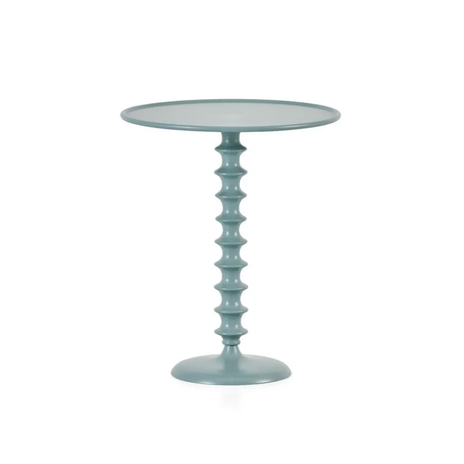 Bijzettafels< Bijzettafel Marty Blauw - Ø 50 cm