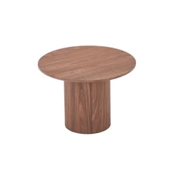 Salontafels|Bijzettafels< Bijzettafel Misk Bruin - Ø 60 cm