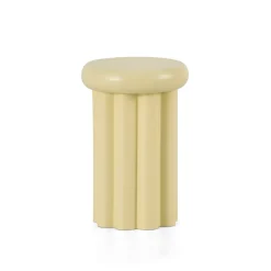Bijzettafels< Bijzettafel Mora Geel - Ø 28 cm