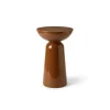 Bijzettafels< Bijzettafel Valence Bruin - Ø 30 cm