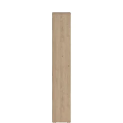 Opbergkasten< Boekenkast Bram Eiken / Wit - 80x205x35 cm