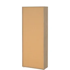 Opbergkasten< Boekenkast Bram Eiken - 80x205x35 cm