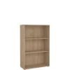 Boekenkasten|Wandkasten< Boekenkast Bram Eiken - 80x124x35 cm