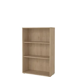 Boekenkasten|Wandkasten< Boekenkast Bram Eiken - 80x124x35 cm