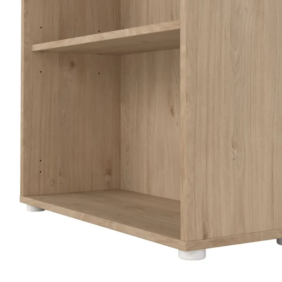 Boekenkasten|Wandkasten< Boekenkast Bram Eiken - 80x124x35 cm