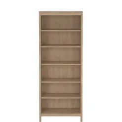 Opbergkasten< Boekenkast Dallas Eiken - 78x199x33 cm