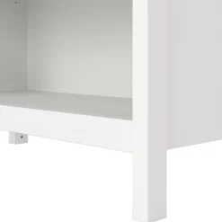Opbergkasten< Boekenkast Dallas Wit - 78x199x33 cm