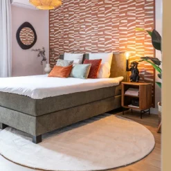 Boxsprings< Boxspring Valencia Groen - 180x200 cm