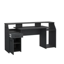 Bureaus< Bureau Boston Donkergrijs - 171x90x63 cm