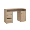 Bureaus< Bureau Boston Eiken - 126x76x55 cm