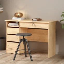 Bureaus< Bureau Boston Eiken - 110x76x49 cm