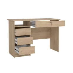Bureaus< Bureau Boston Eiken - 110x76x49 cm