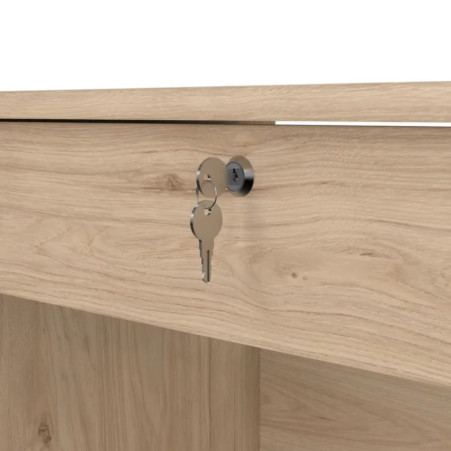 Bureaus< Bureau Boston Eiken - 110x76x49 cm