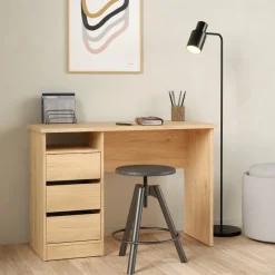 Bureaus< Bureau Boston Eiken - 110x76x49 cm