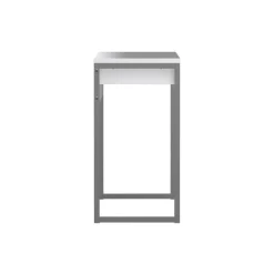 Bureaus|Sidetables< Bureau Boston Hoogglans Wit - 102x77x40 cm