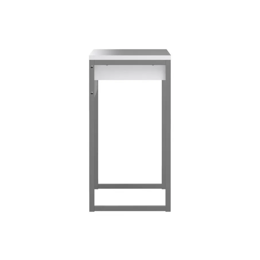 Bureaus|Sidetables< Bureau Boston Hoogglans Wit - 102x77x40 cm