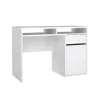 Bureaus< Bureau Boston Hoogglans Wit - 111x78x49 cm