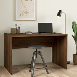 Bureaus< Bureau Boston Walnootbruin - 120x75x75 cm