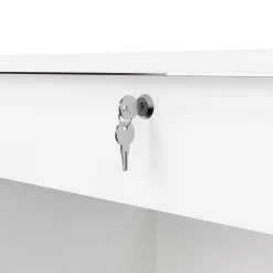 Bureaus< Bureau Boston Wit - 110x76x49 cm