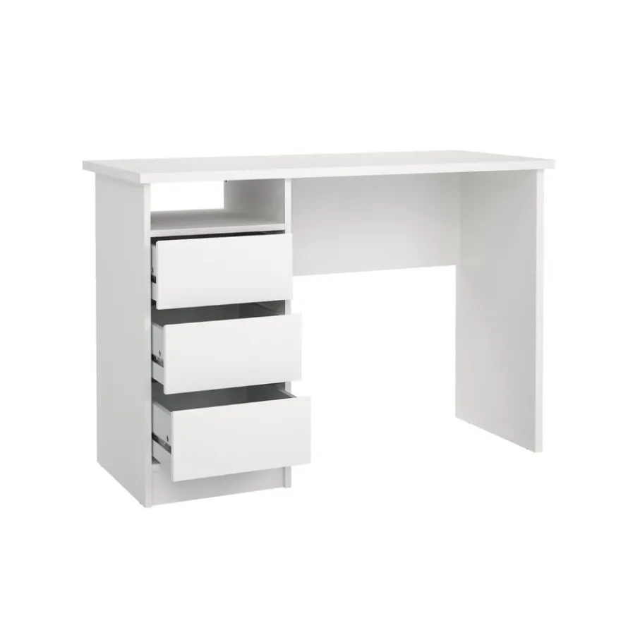 Bureaus< Bureau Boston Wit - 110x76x49 cm