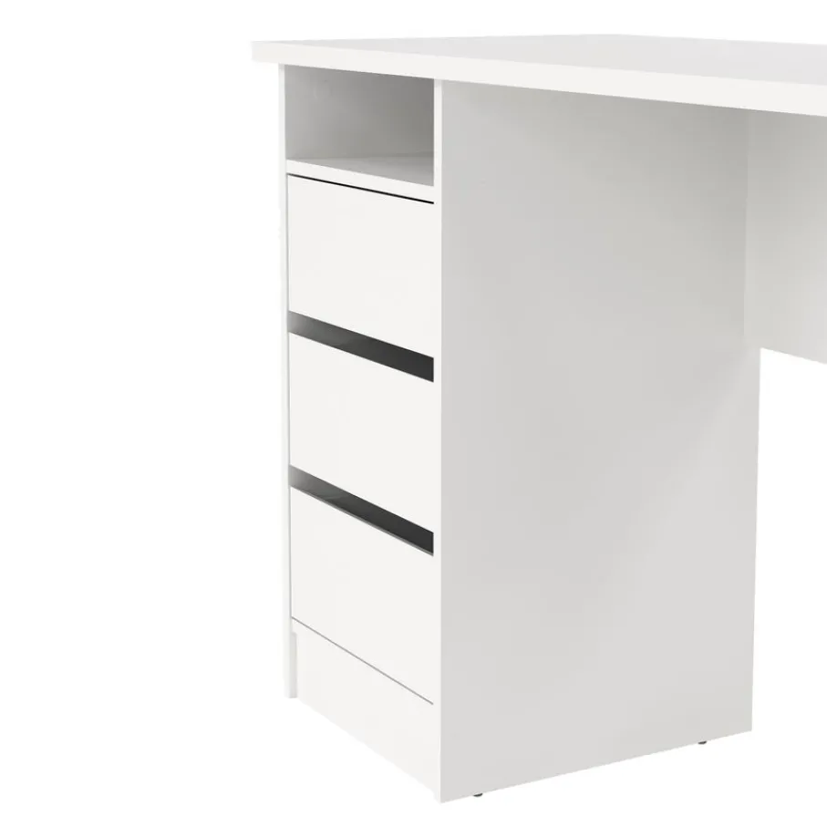 Bureaus< Bureau Boston Wit - 110x76x49 cm
