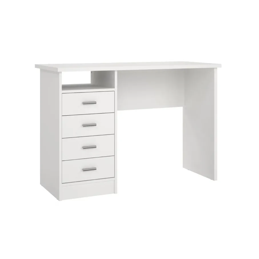 Bureaus< Bureau Boston Wit - 110x76x49 cm