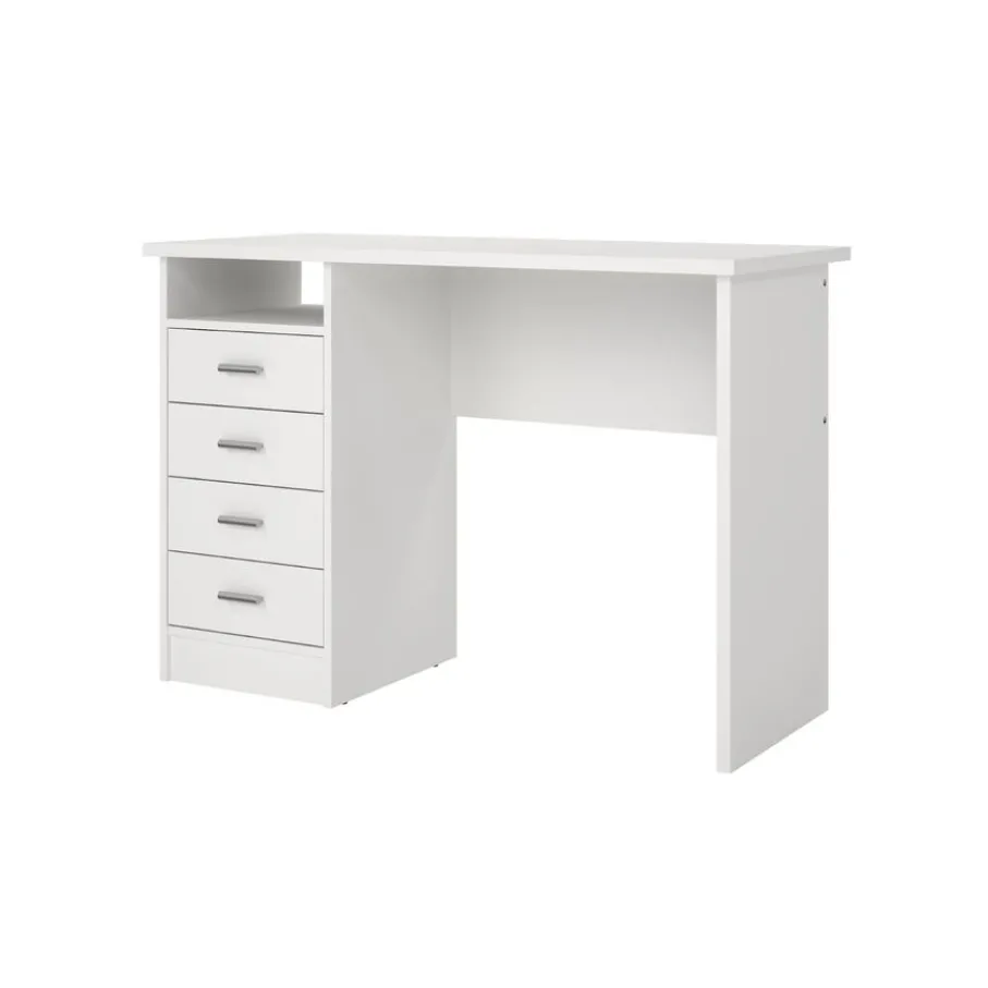 Bureaus< Bureau Boston Wit - 110x76x49 cm