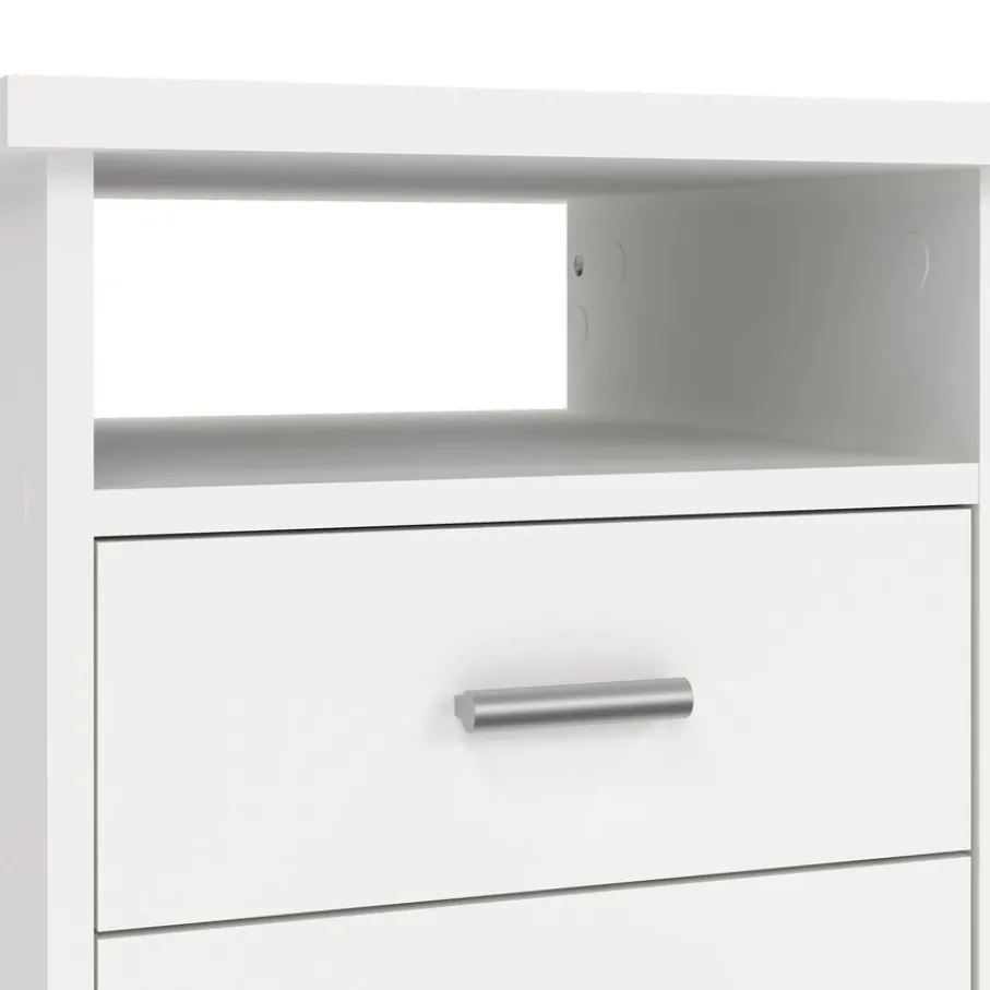 Bureaus< Bureau Boston Wit - 110x76x49 cm