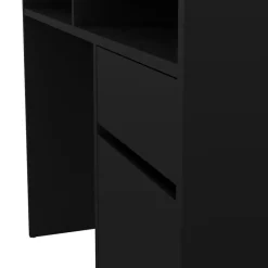 Bureaus< Bureau Boston Zwart - 111x78x49 cm
