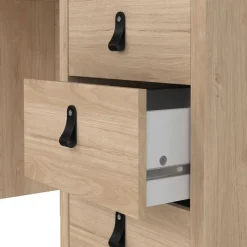 Bureaus< Bureau Dallas Eiken - 121x77x48 cm