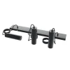 Hanglampen<Calex Hanglamp Pendel Zwart - 3 x GU10 - 75x10 cm