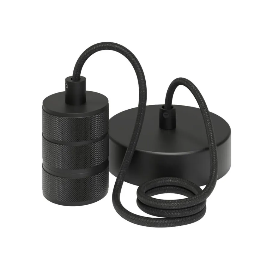Hanglampen<Calex Hanglamp Retro Zwart - 150 cm