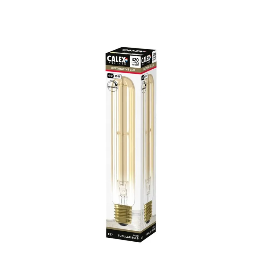 Lichtbronnen<Calex Lichtbron E27 Buislamp Goud