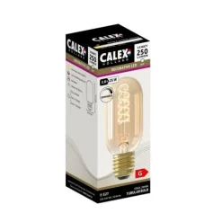 Lichtbronnen<Calex Lichtbron E27 Buislamp Goud