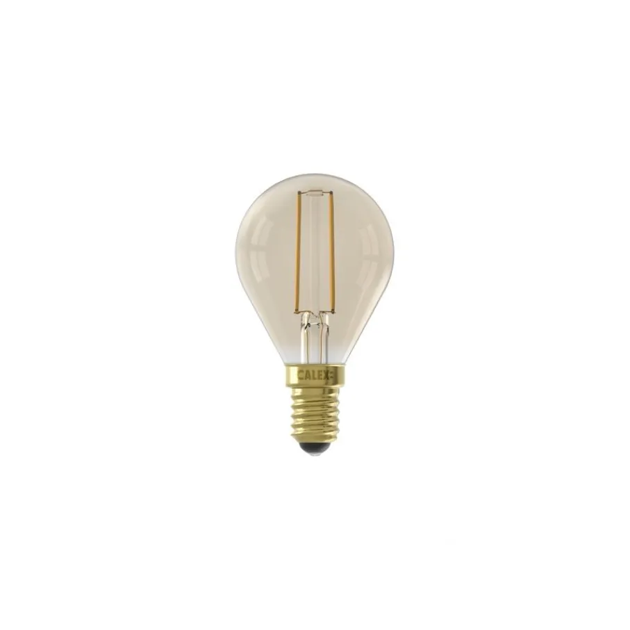 Lichtbronnen<Calex Lichtbron E14 Kogellamp Goud