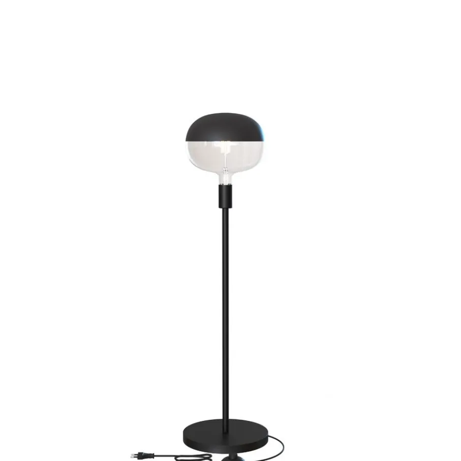 Tafellampen<Calex Tafellamp 1L Zwart - E27 - 78 cm hoog